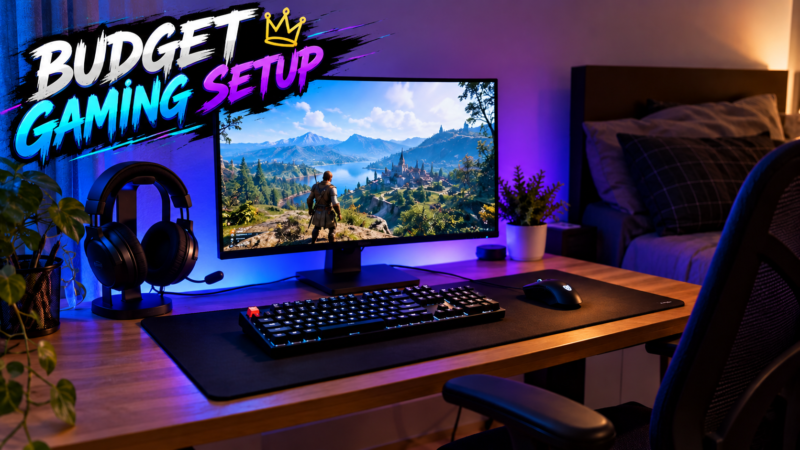 Gaming Setup Under ₹10,000