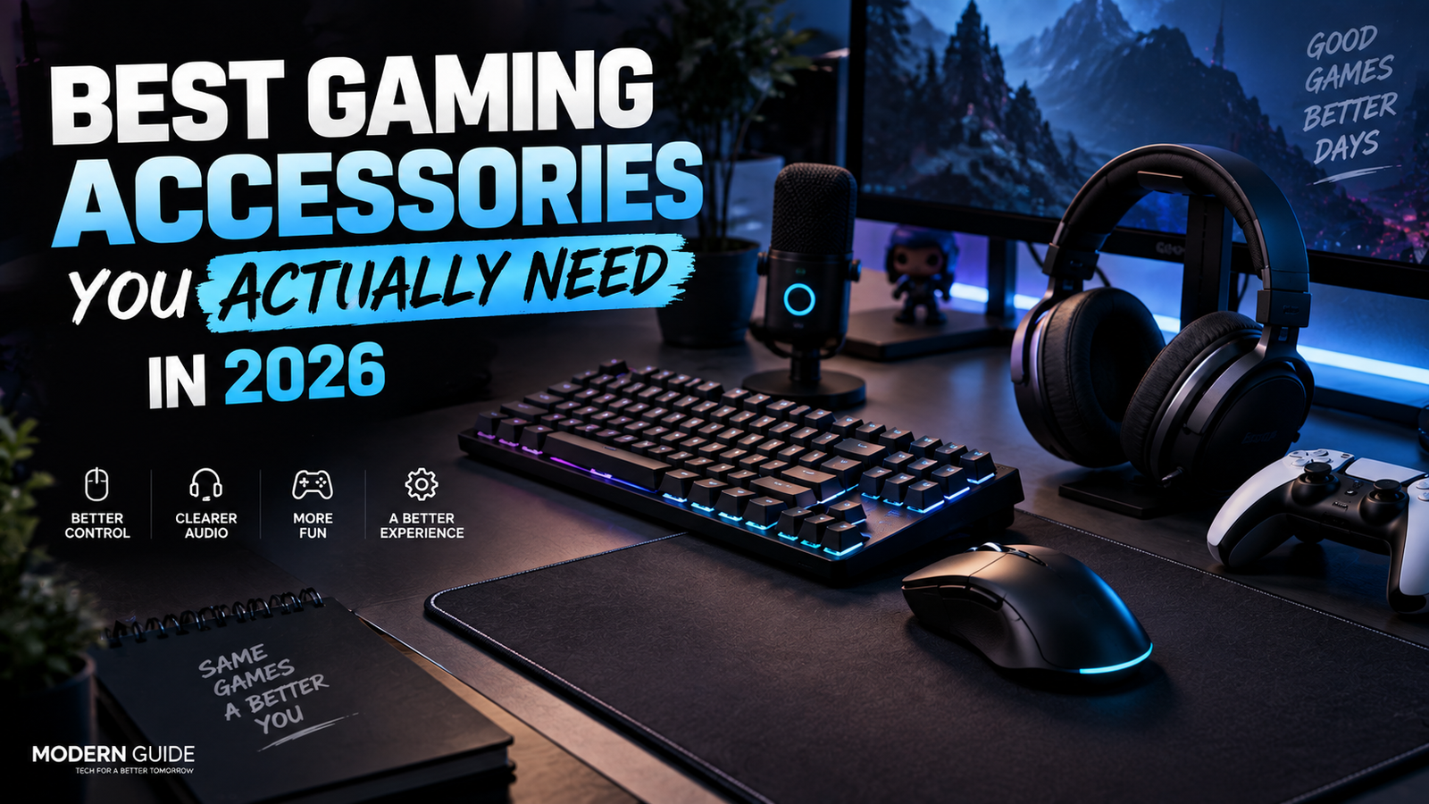 Best Gaming Accessories You Actually Need in 2026